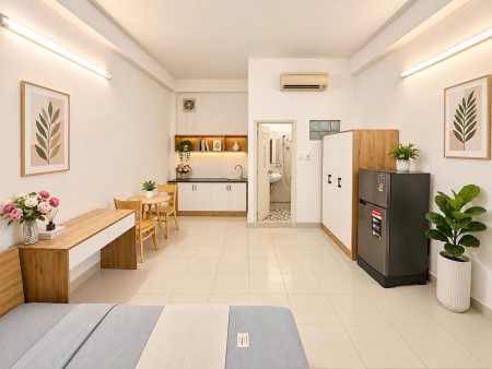 CHO THUÊ STUDIO CÁCH MẠNG THÁNG 8 – Q3, 35m2