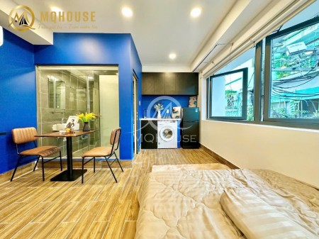 Cho thuê studio full nội thất cửa sổ trời lớn gần công viên Hoàng Văn Thụ, Quận Tân Bình, 40m2