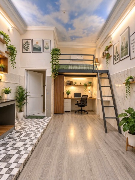 Cho Thuê Phòng Trọ Có Gác Gần Sân Bay Tân Sơn Nhất Quận Tân Bình, 30m2