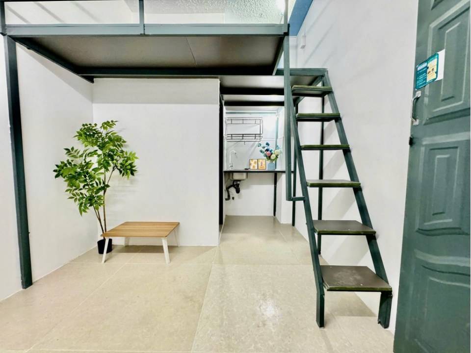 Phòng trọ tuy nhỏ những vẫn đảm bảo yếu tố ánh sáng